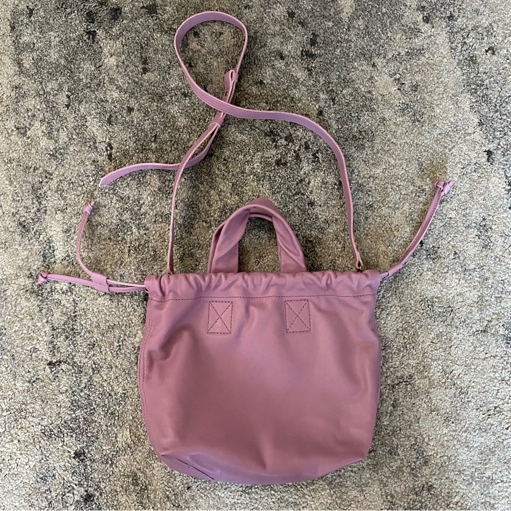 New With Tags Madewell The Piazza Crossbody Bag in Pink / Mauve /Lilac